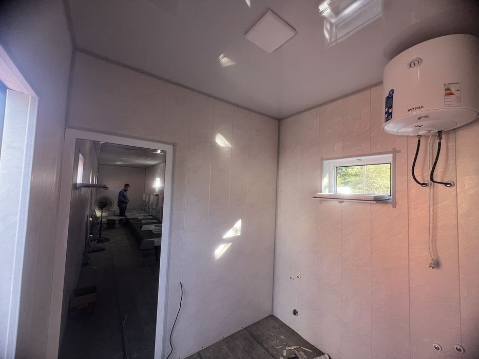 Контейнер душ туалет для строительный объект