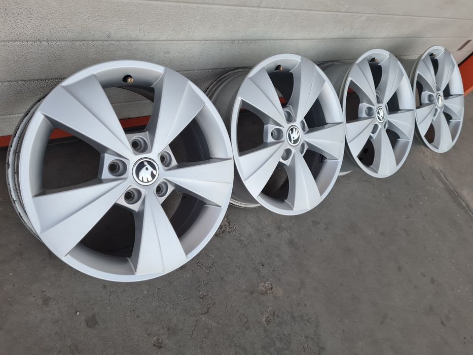 Оригинални джанти за ШКОДА SKODA VW SEAT AUDI R16 5x112 ET46 6.5J
