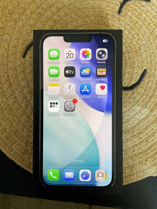 *КАТО НОВ* Apple iPhone 13 Pro 128GB Graphite 86% Батерия