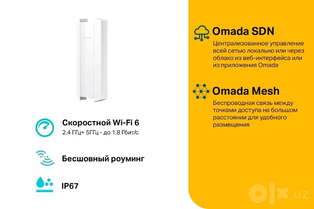 TP-Link EAP610-Outdoor — уличная точка доступа Wi-Fi 6