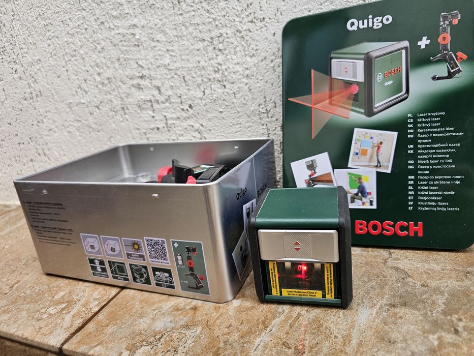 Лазерен нивелир Bosch Quigo