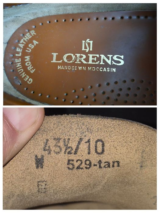 Pantofi Loafers lux Lorens, Made in USA, Bărbați, Full Grain - 43.5