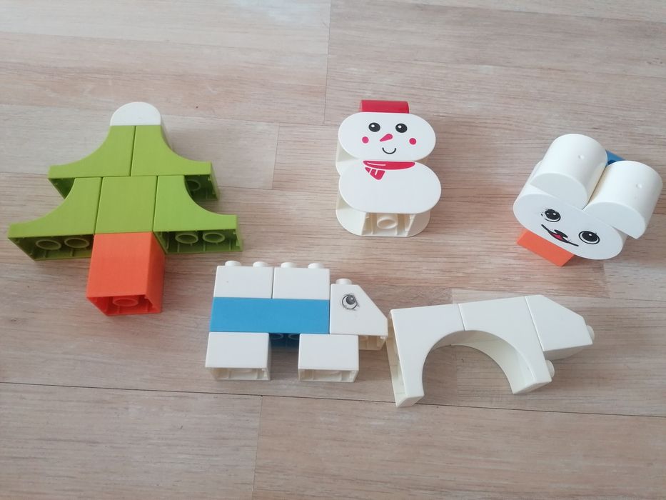 Blocuri mari de construit ( piese compatibile Lego duplo)