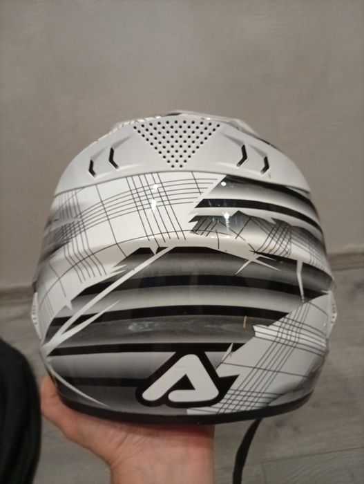 Каска Acerbis + очила Thor