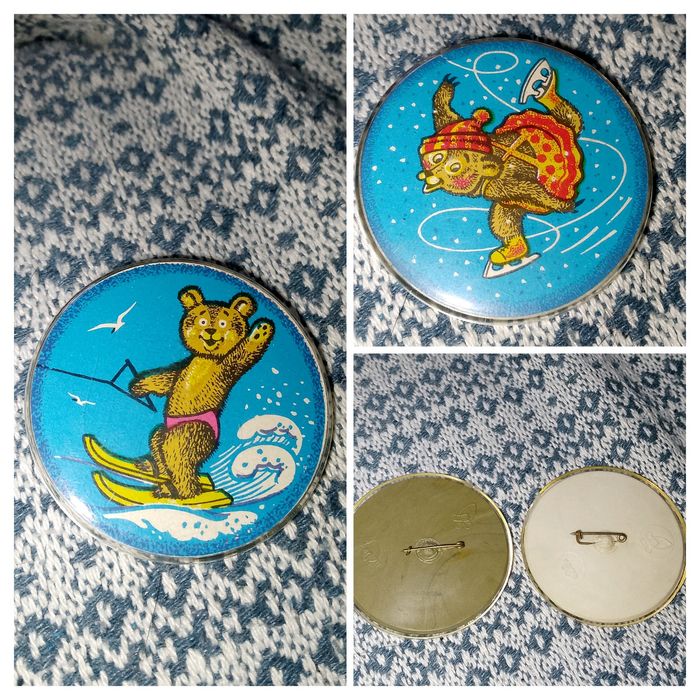 Значки советские.