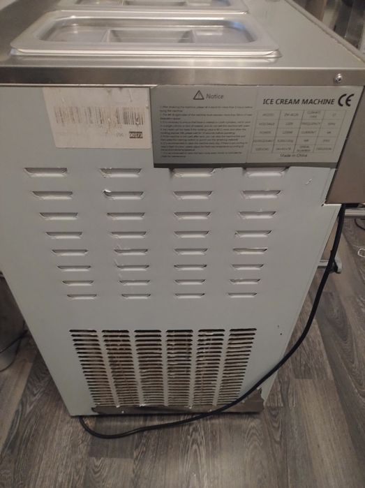 Mașina de înghețată gelato