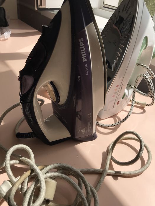 Паровые утюги Philips и Binatone