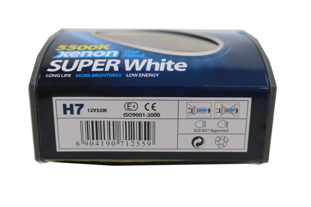 Крушки H1 H4 H7 H8 H11 HNG Xenon Халогенни с Ксенон ефект 5500K 12V