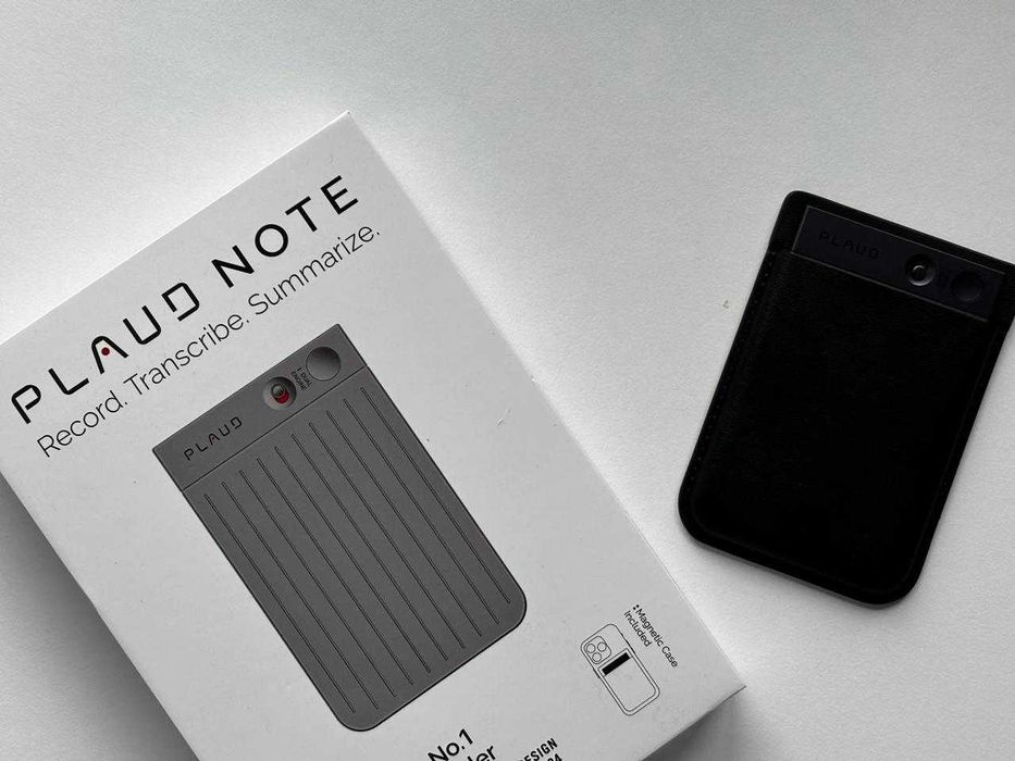 Диктофон Plaud Note AI оригинал. С гарантией GPT-4.1 - Доставка
