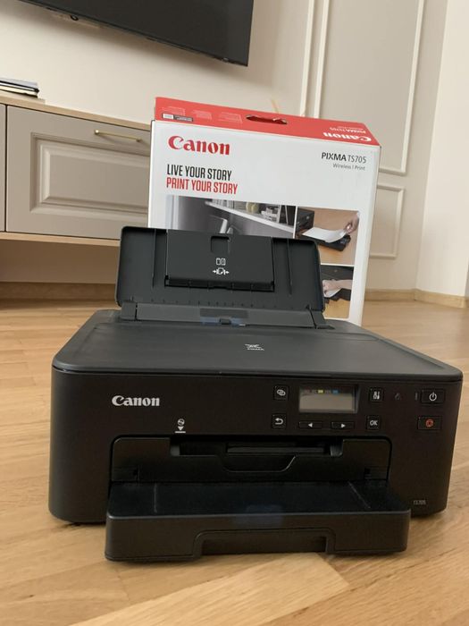 Canon PIXMA TS705 – почти нов! Мастиленоструен принтер
