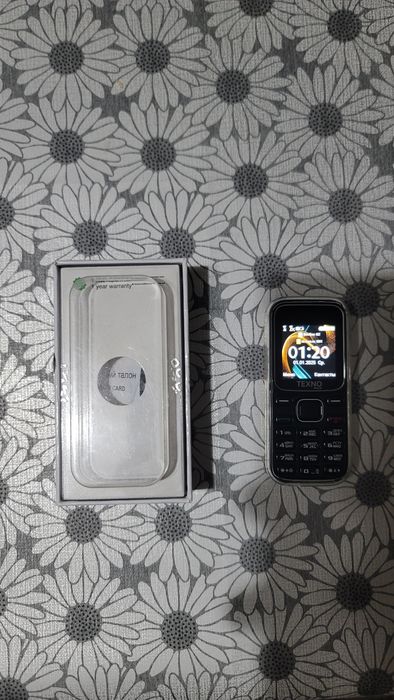 Texno mini telefon 2 sim kartalik