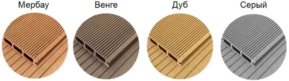 Террасная доска из ДПК, для балкона, для терраса, фасадная доска