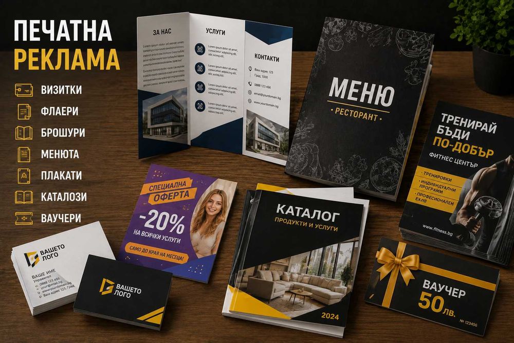 Рекламни изделия / Печат на тениски, чаши, шапки, чанти / Гравиране