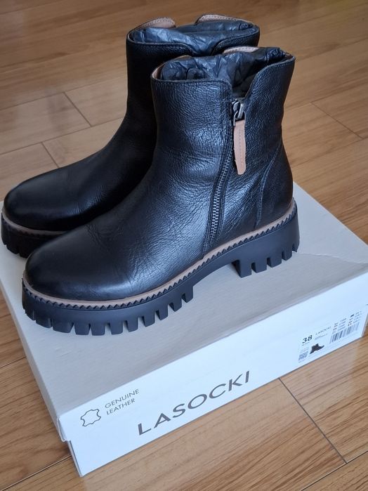 Botine dama Lasocki,38,piele naturala
