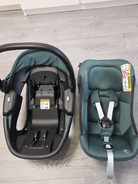 Кошница за кола Maxi-Cosi - Coral 360, i-Size, 40-87 cm, Green