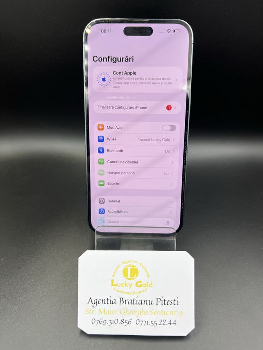 Iphone 14 pro max 256/6 gb baterie 85% cod 25158