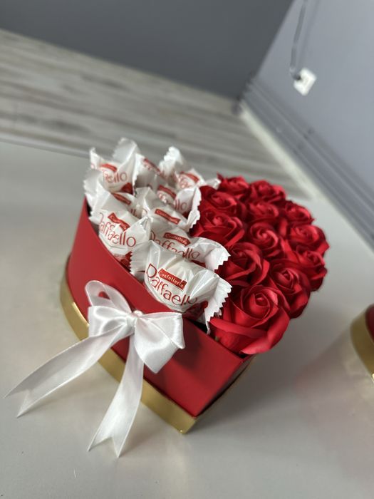 Aranjament trandafiri din sapun