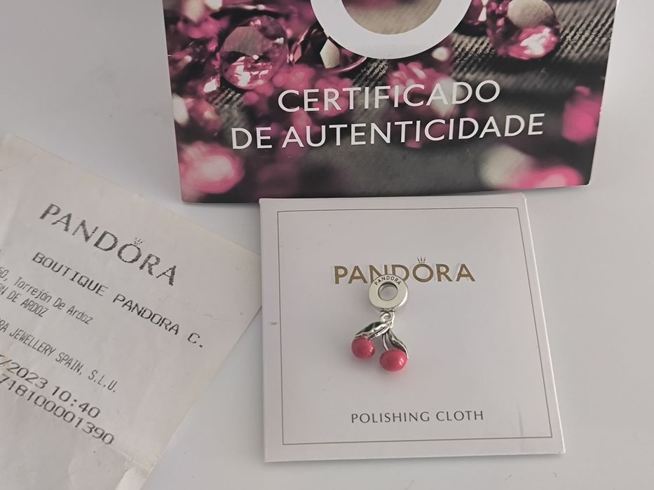 Charm Pandora cireșe