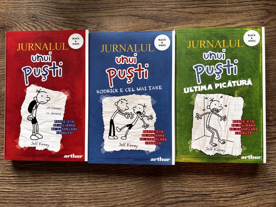 Jurnalul unui pusti vol 1,2,3