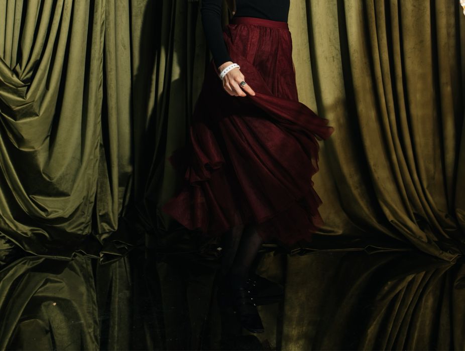 Летящая юбка пачка