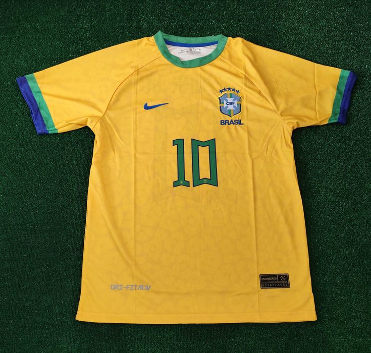 Мъжки детски екип Бразилия Neymar детска мъжка фланелка nike