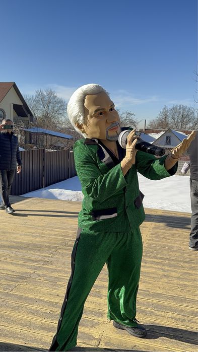 Шоу ростовых кукол популярных звезд! Меладзе, Пирожков,ростовая кукла