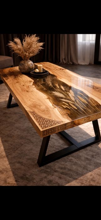 Дизайнерские столы из дерева