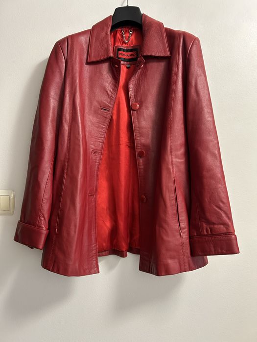 Geaca dama din piele naturala