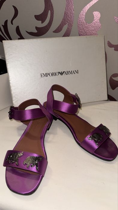 Sandale Armani originale satin