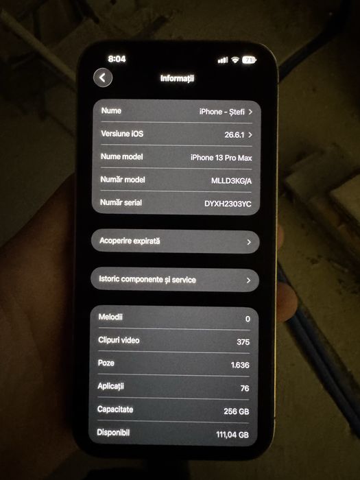 Iphone 13 pro max 256 gb
