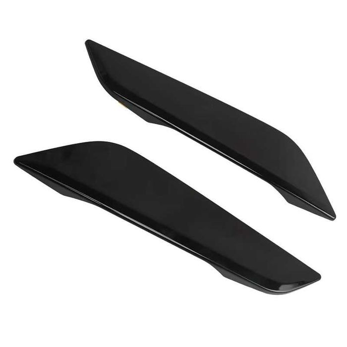 Extensii Ornamente Aripi Laterale BMW Seria 5 G30 G31 38, Negru Lucios