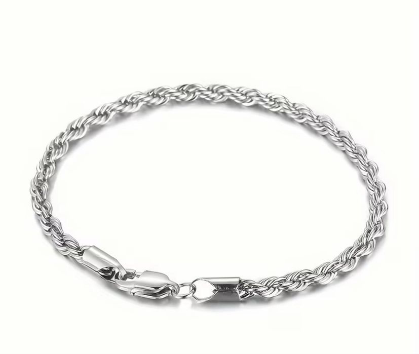 Унисекс Сребриста Гривна Модел - Cartier