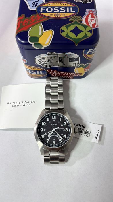 Vand ceas Fossil Defender Solar