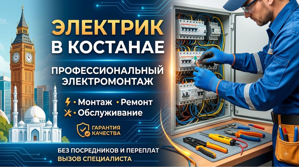 Электрик! Электромонтаж! Качественно и не дорого!