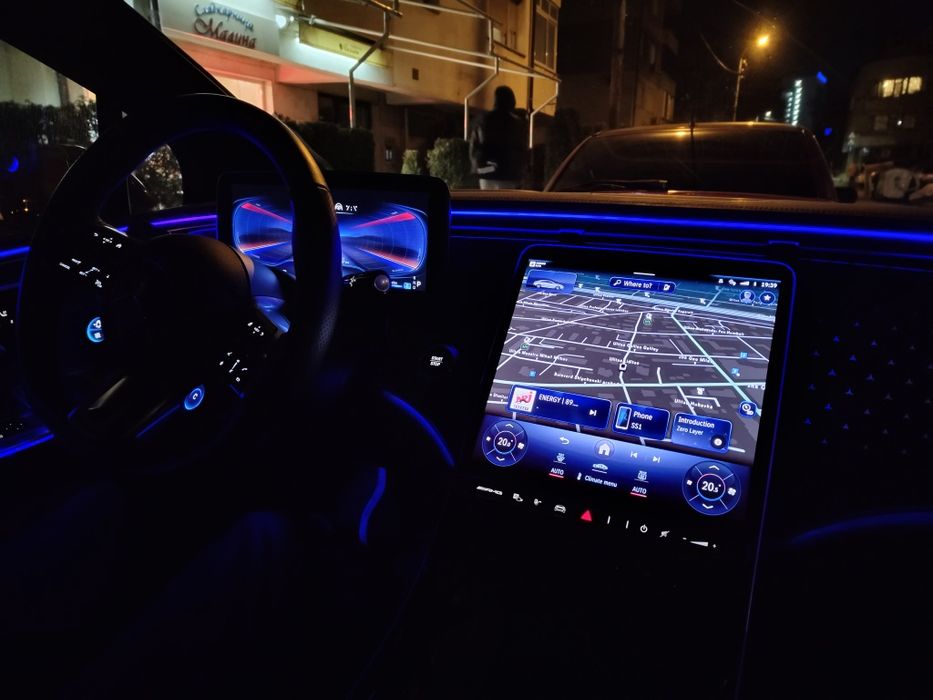 Отдавам под наем Мерцедес EQE 43 AMG за абитуриентски бал, сватба и др