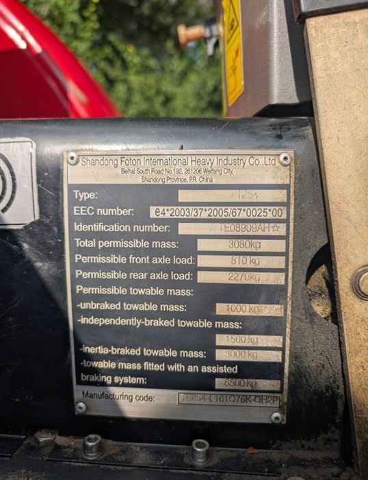 Tractor Europard 254