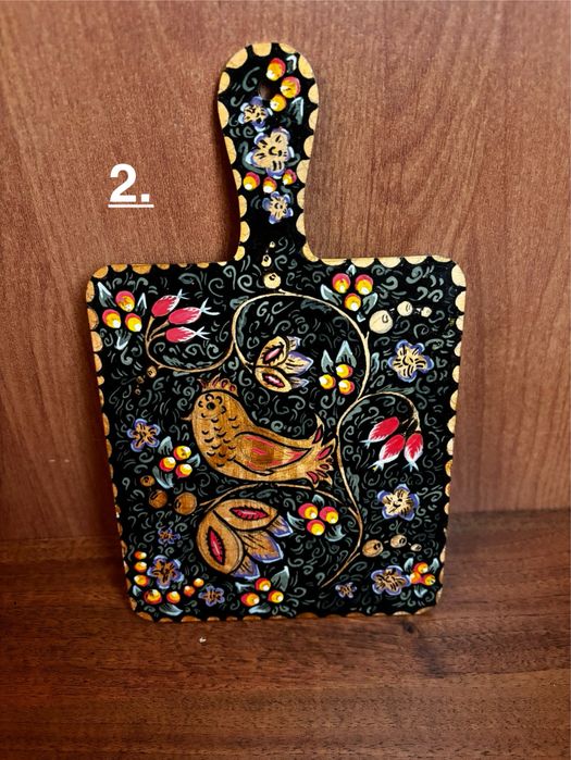 Расписные доски, ручная работа.