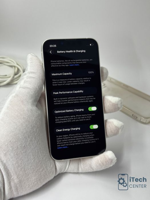iPhone 13 mini, 256GB, Starlight, 100% батерия, КАТО НОВ, ГАРАНЦИЯ!