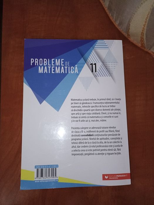culegere problemă matematica clasa a 11a