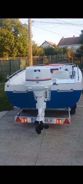 Vind barcă complecta cu motor Johnson