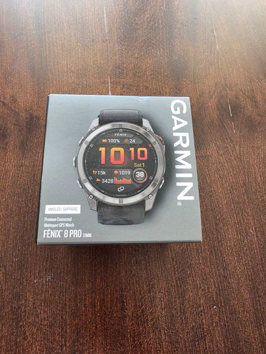 Garmin Fenix 8 Pro Amoled Sapphire GPS 51mm - Graphite/Titanium