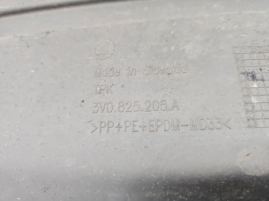 Scut caroserie spate Skoda Superb III (3V3) [Fabr 2015-prezent] 3V0825
