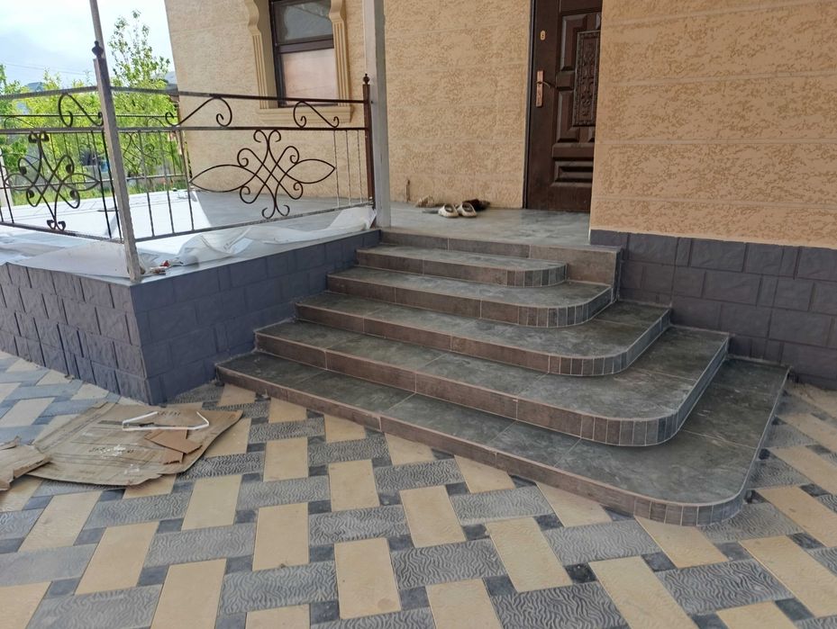 Плитка, гранит, клинкер | Укладка под ключ в Таразе.