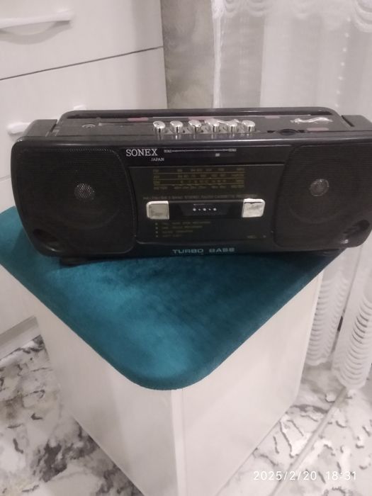 Радио магнитофон. Рабочие