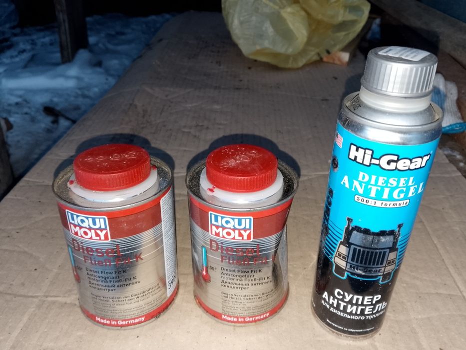 Антигель для дизельного топлива