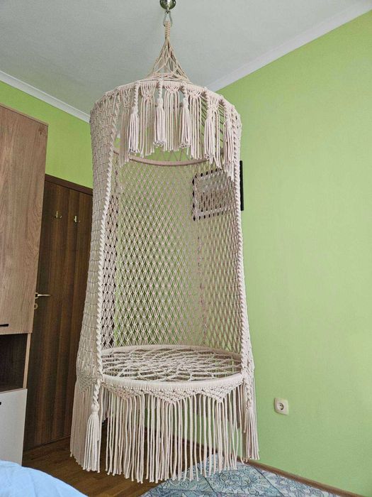 Винтидж Градинска Люлка Гнездо