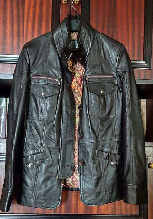 Дамско кожено яке естествена кожа