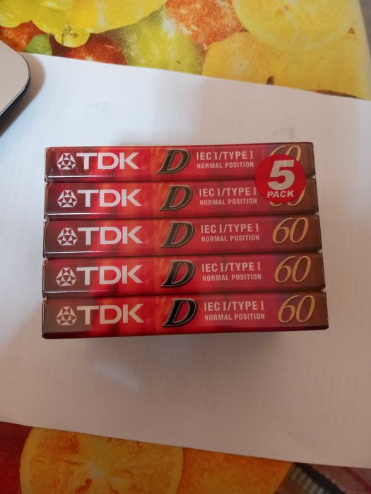 Аудио касети TDK 5 бр.