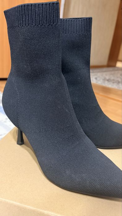 Туфли Ботильоны, черные