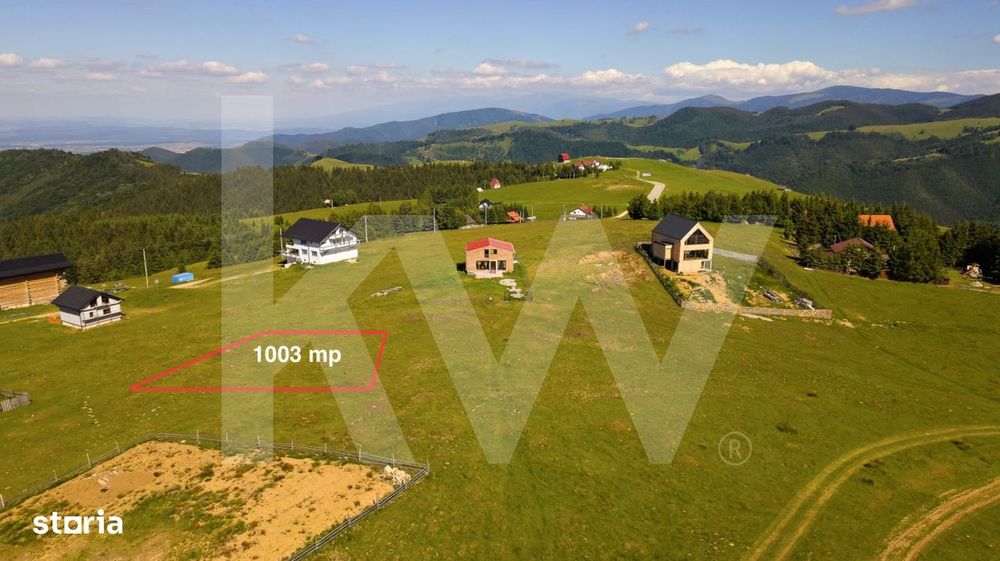 Teren 1003 mp in Paltinis | Priveliste panoramica catre munti